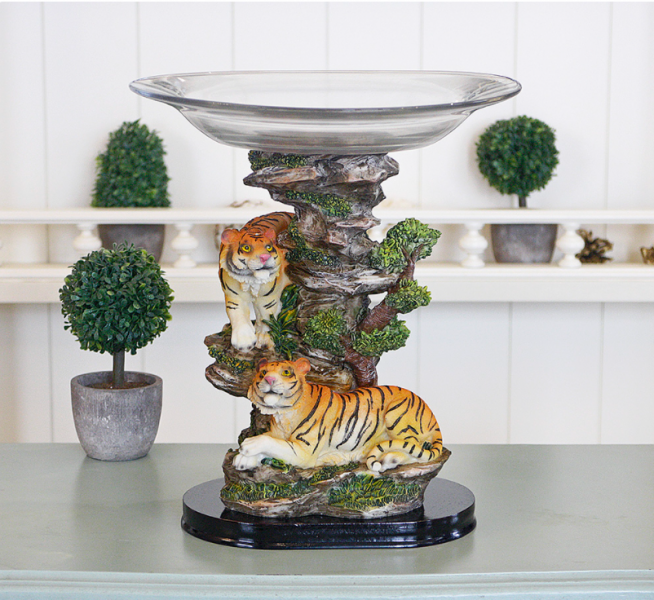 

Статуэтка Present с фруктовницей Пара Тигров 26*23*23 см ZY80556