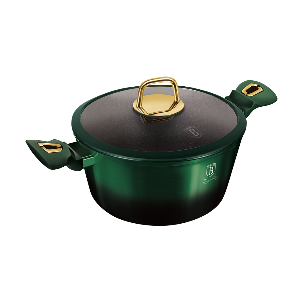 

Кастрюля Berlinger Haus Emerald Collection BH-6058 (4,1 л, 24 см)