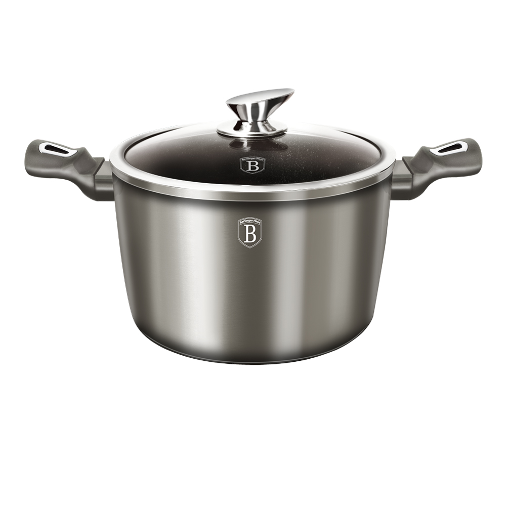 

Кастрюля Berlinger Haus Carbon Metallic Line BH-1248N (7,3 л, 26 см)