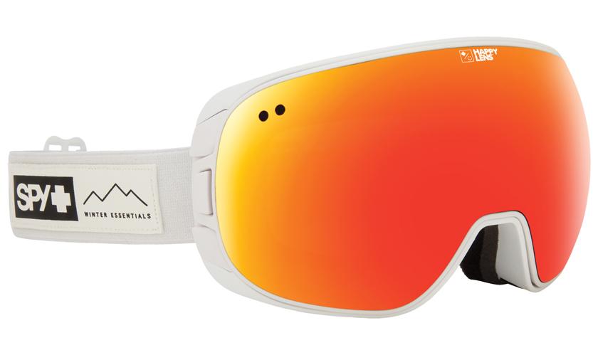 

Очки горнолыжные Spy Doom Essentials White Happy Gray Green/Red Spectra+Happy Yellow
