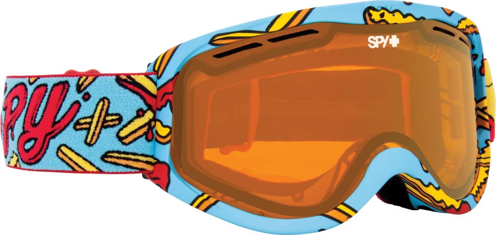 

Очки горнолыжные Spy Cadet Pizza French Fries Persimmon
