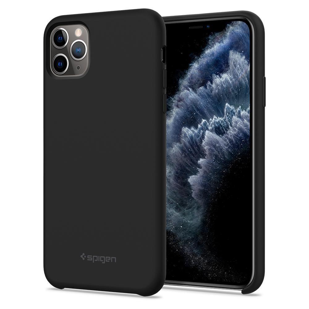 

Чехол Spigen Silicone Fit для iPhone 11 Pro Black