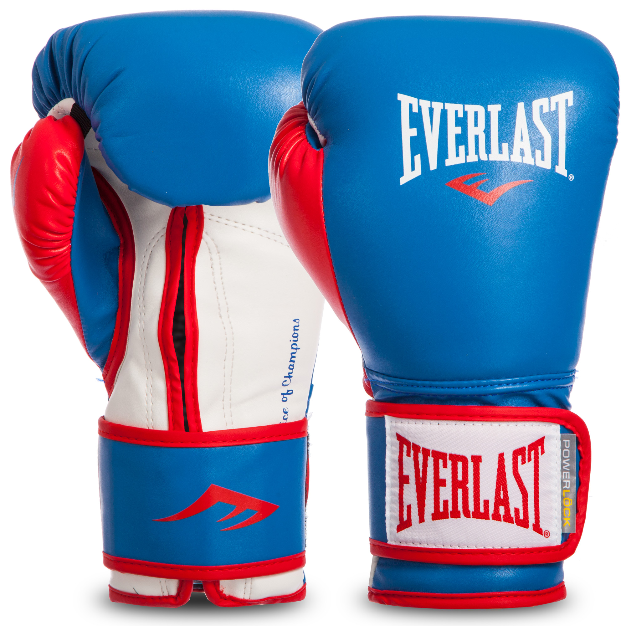 

Перчатки боксерские PU на липучке EVERLAST P00000728 POWERLOCK 16oz