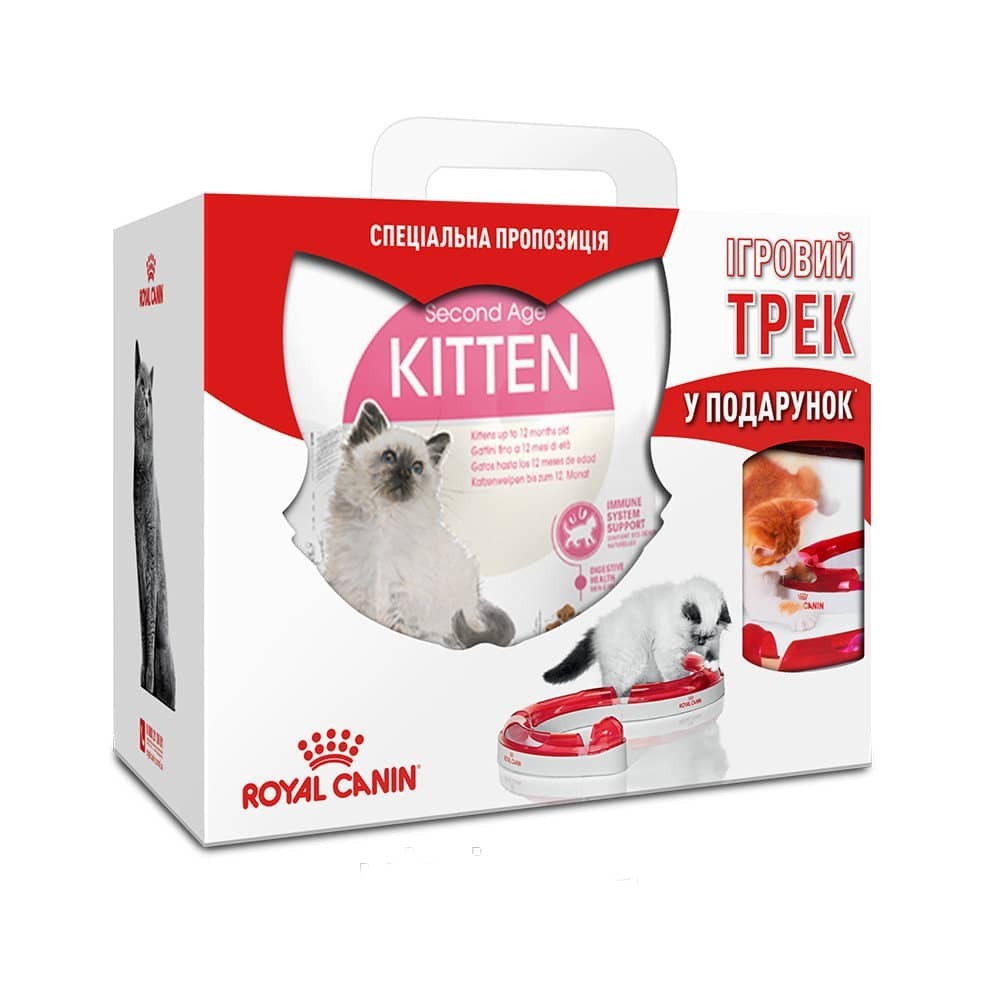 

Сухой корм Royal Canin Kitten 4кг Игровой Трек в подарок