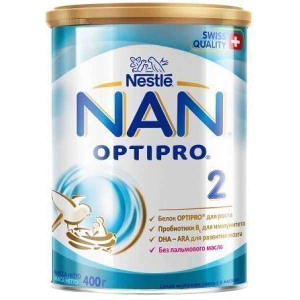 

Молочная смесь Nestle NAN 2 c 6 месяцев, 400 г