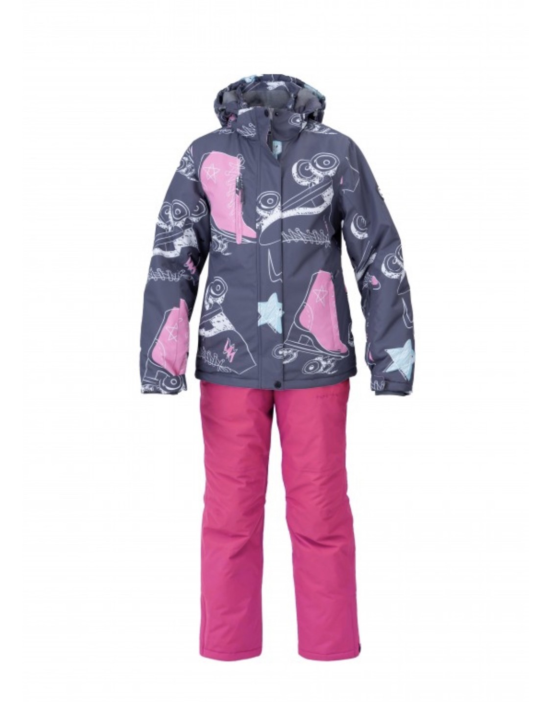 

Костюм лыжный детский FR р. 146 серо-розовый (SF 21602-4)