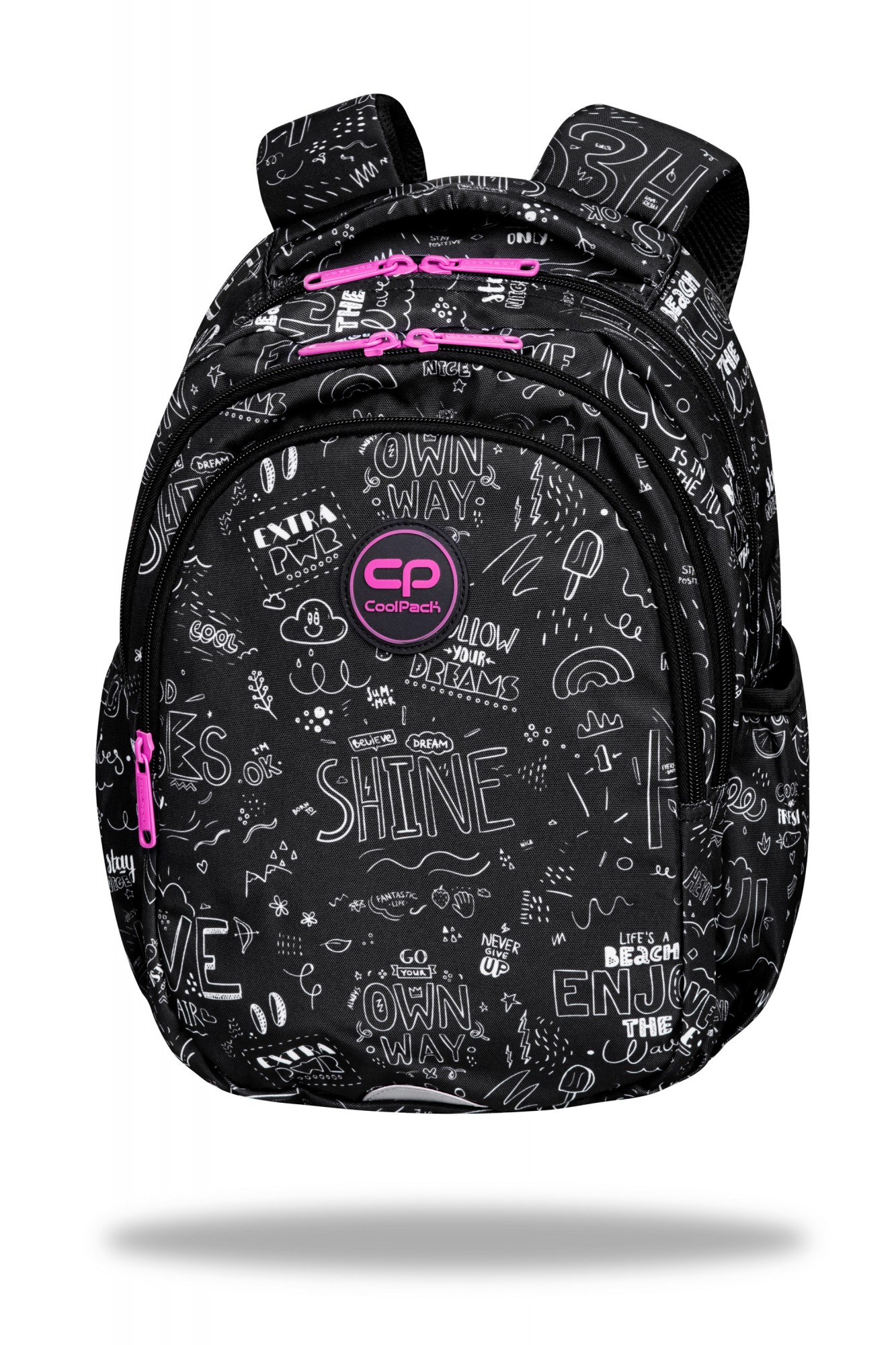 

Рюкзак CoolPack Jerry B&W SCRIBBLE 39х28х15 см 21 л (D029325)