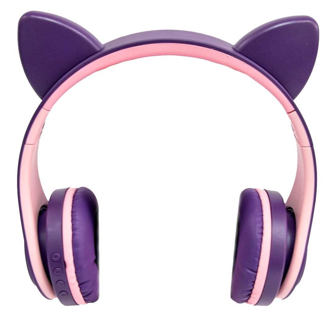 

Наушники bluetooth с ушками и подсветкой CAT EAR YW-018 Bluetooth (Фиолетовый) (1008603-Violet)