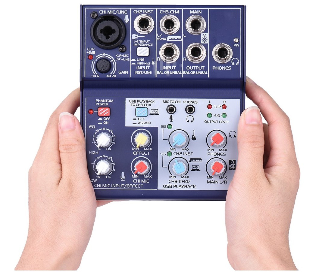 

Микшерный пульт BIG MIXSOUNDCARD5 USB