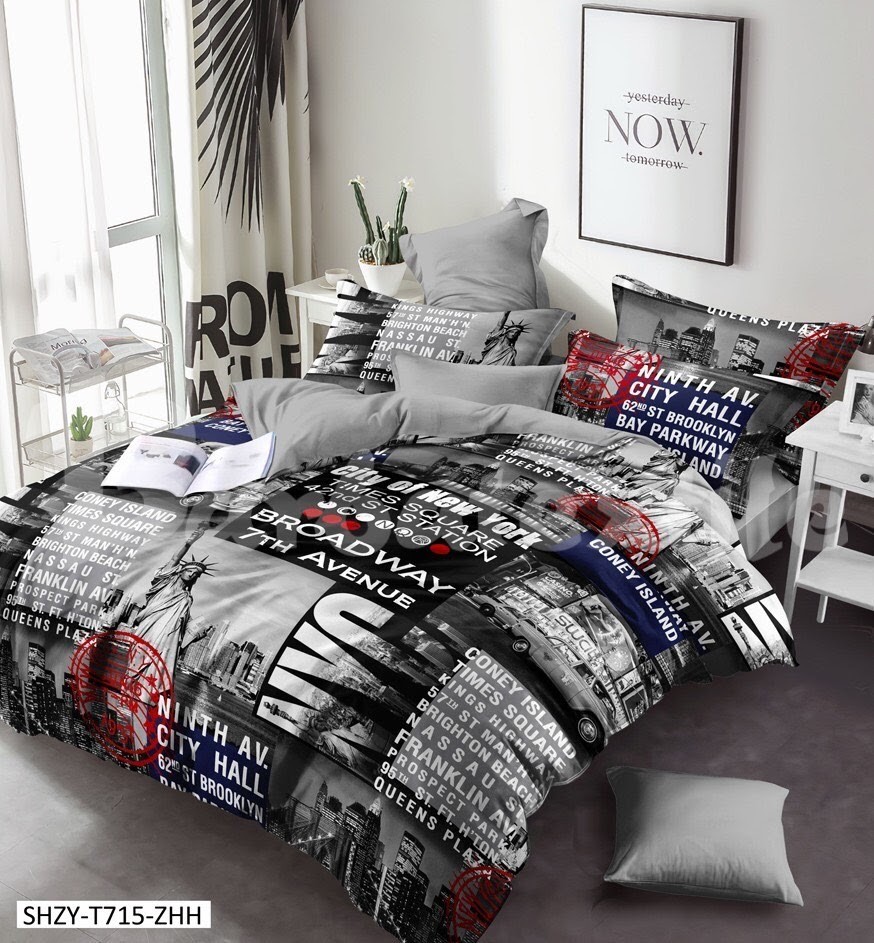 

Постельное Белье из Бязи Бродвей 150х220х2 - Семейный SleepTime