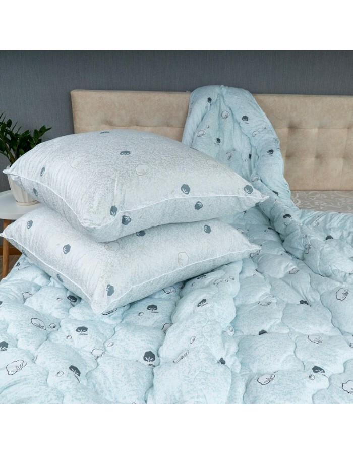 

Комплект Одеяло + 2 подушки Cotton 70х70 см - Двуспальный ARDA