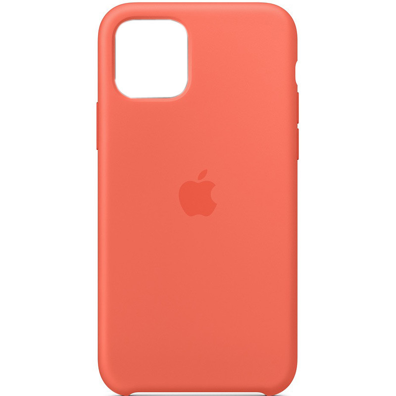 

Чехол Silicone case (A) Epik для Apple iPhone 11 (6.1") Оранжевый / Nectraine