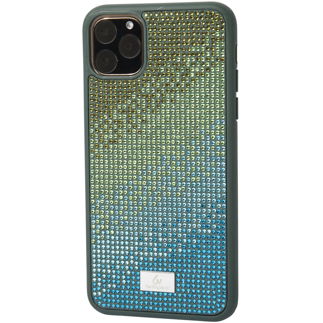 

TPU чехол Epik Bling World Rainbown Design для Apple iPhone 11 Pro (5.8") Зеленый