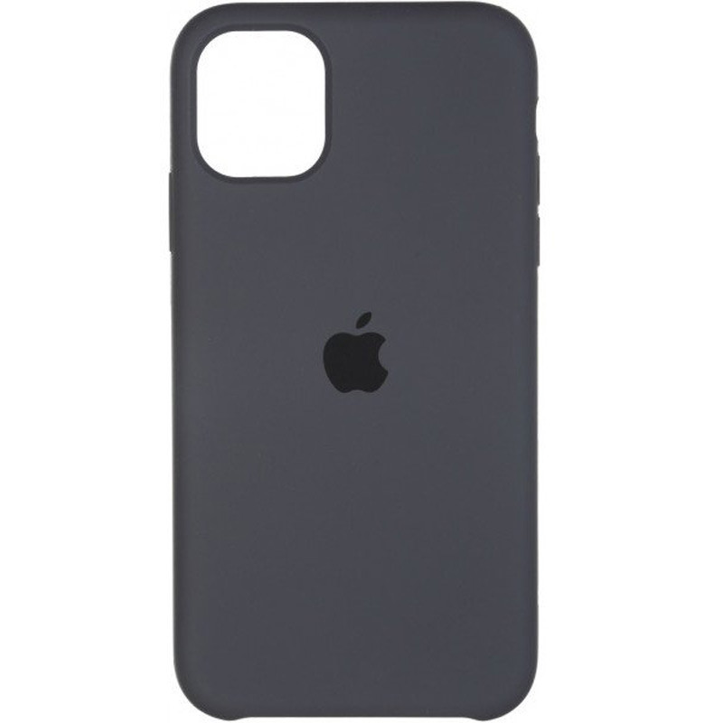 

Чехол Epik Silicone case (A) Epik для Apple iPhone 11 (6.1") Серый / Dark Grey