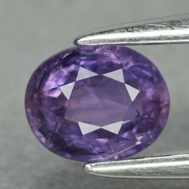 

0.52Ct Редкий фиолетовый сапфир 5*4мм овал Е14757