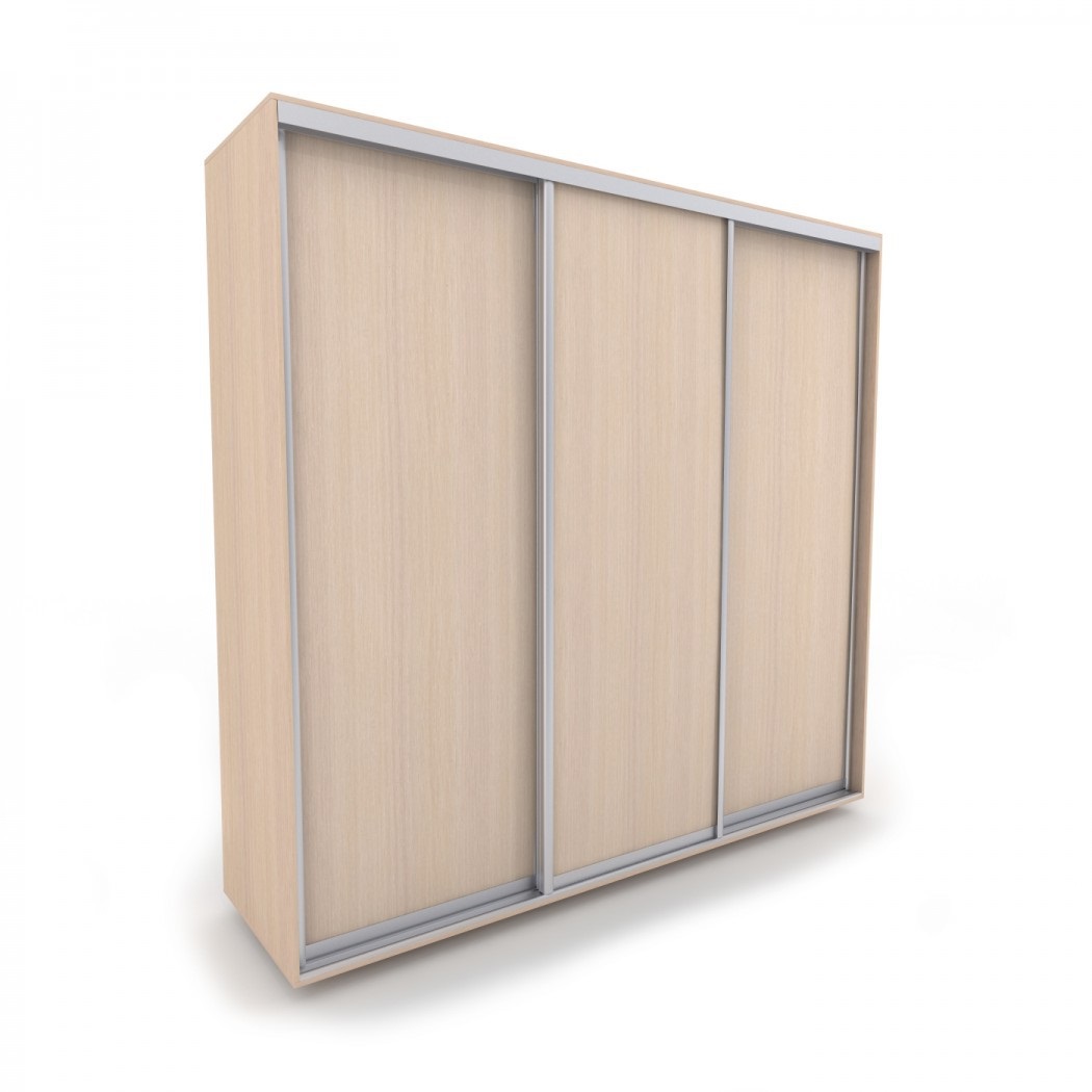 

Шкаф-купе Luxe 3 двери ДСП/ДСП/ДСП CLS - I 220 x 220 x 45 см цвет Дуб молочный