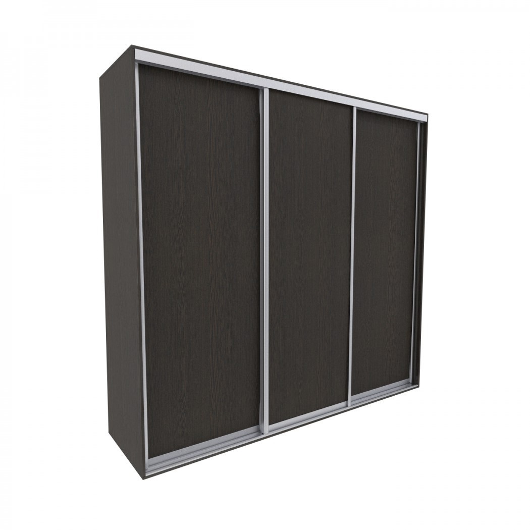 

Шкаф-купе Luxe 3 двери ДСП/ДСП/ДСП CLS - III 230 x 240 x 45 см цвет Венге магия