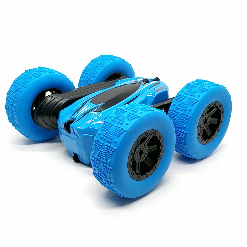 

Трюковая машинка перевертыш на радиоуправлении StuntCar Синяя