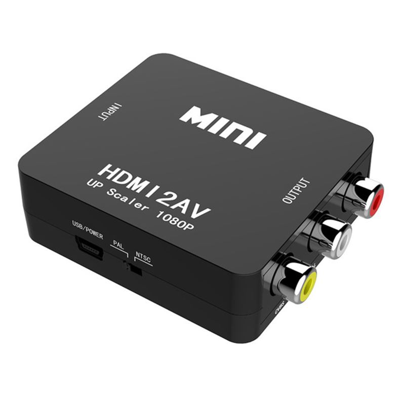 Переходник HDMI на AV (RCA тюльпан)