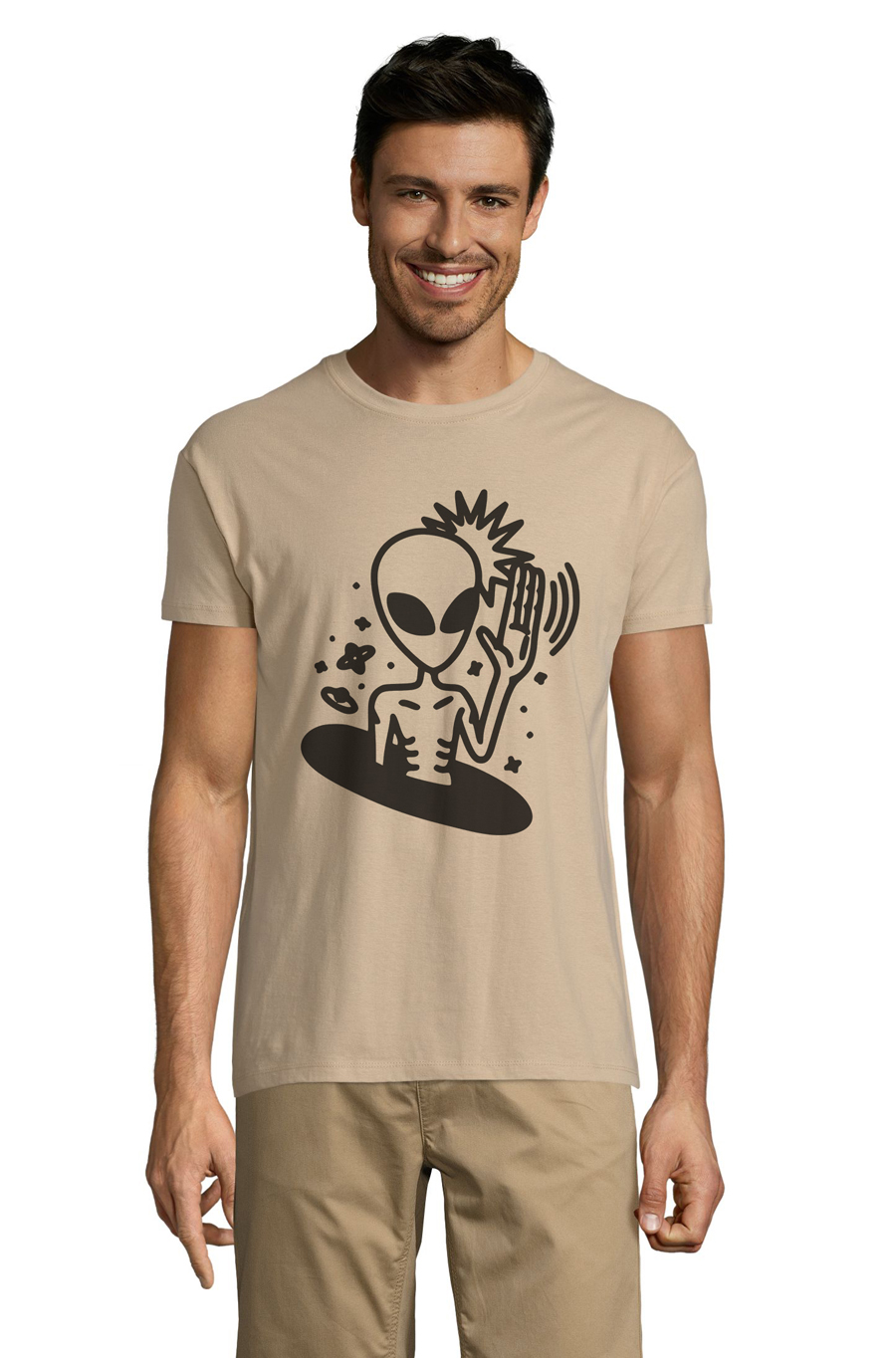 

Футболка OWEAR с Космос принтом 5041-M-SA1 XXL Песочный