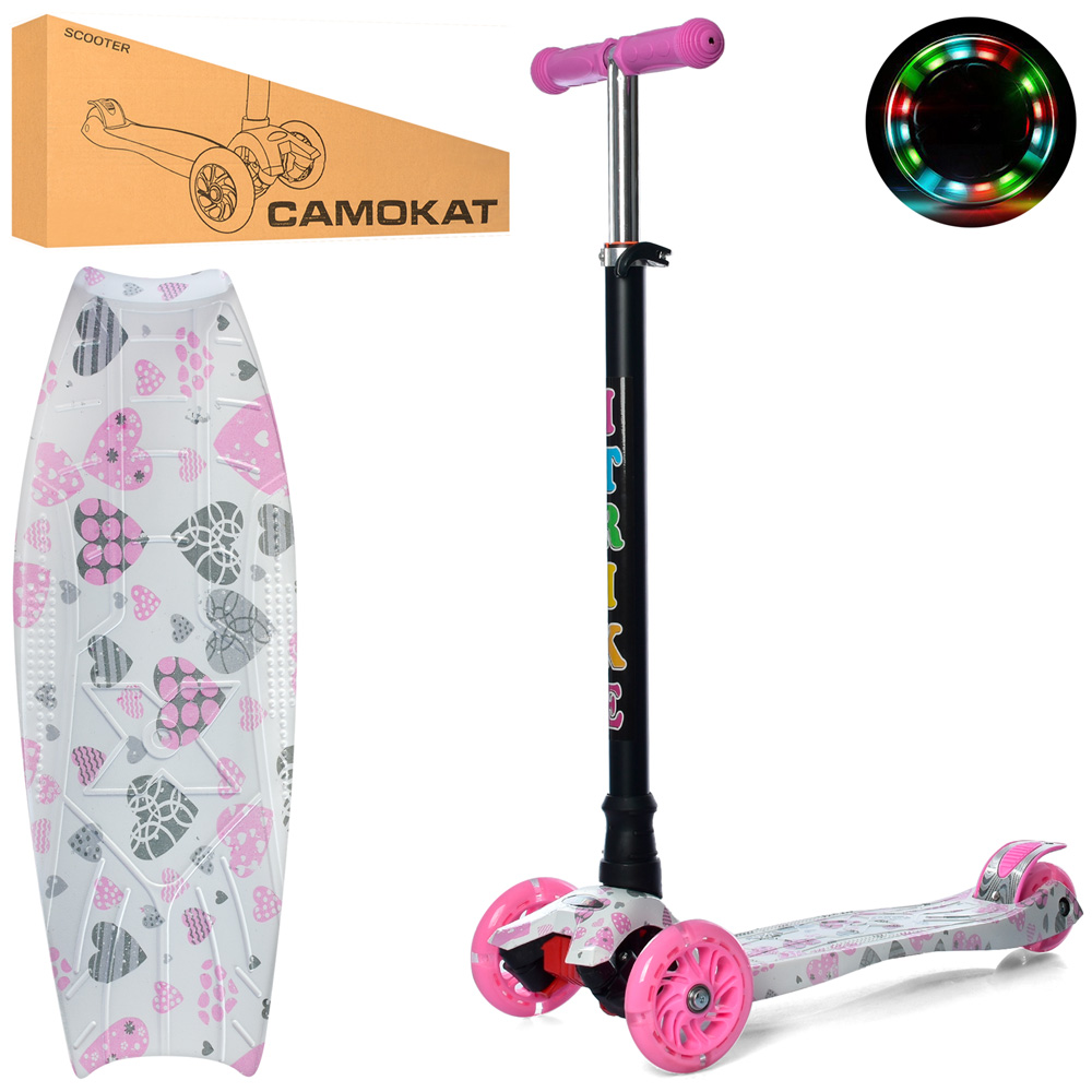 

Самокат iTrike Maxi JR 3-055-3-WP20 Pink (JR 3-055-3)