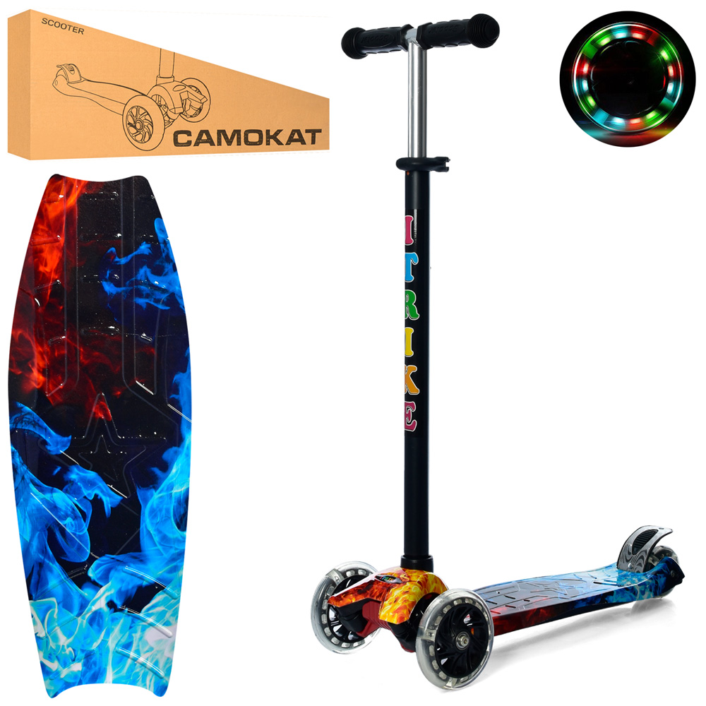 

Самокат iTrike Maxi JR 3-055-1-WP14 Black (JR 3-055-1)