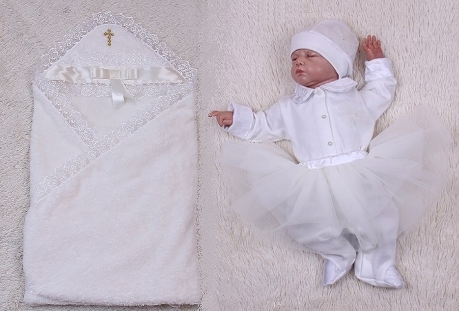 

Наряд на крещение девочке Brilliantbaby Бантик 56-74