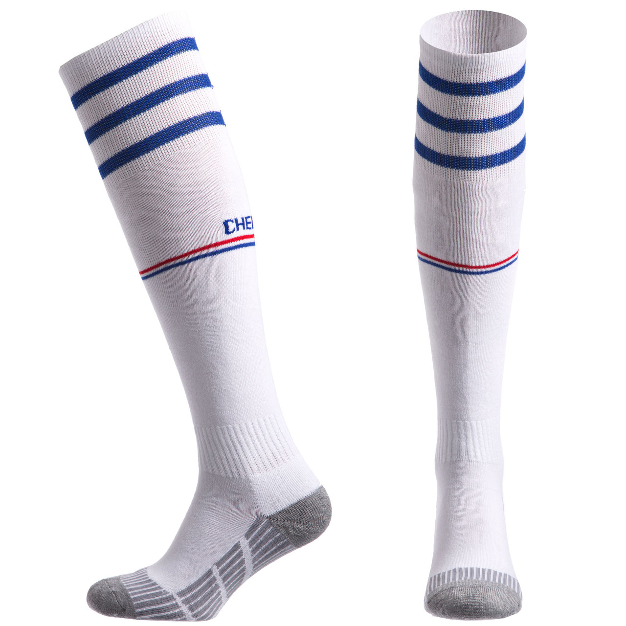 

Гетры футбольные детские с символикой Chelsea Away Zelart Sport 5079-CH-W размер 32-39