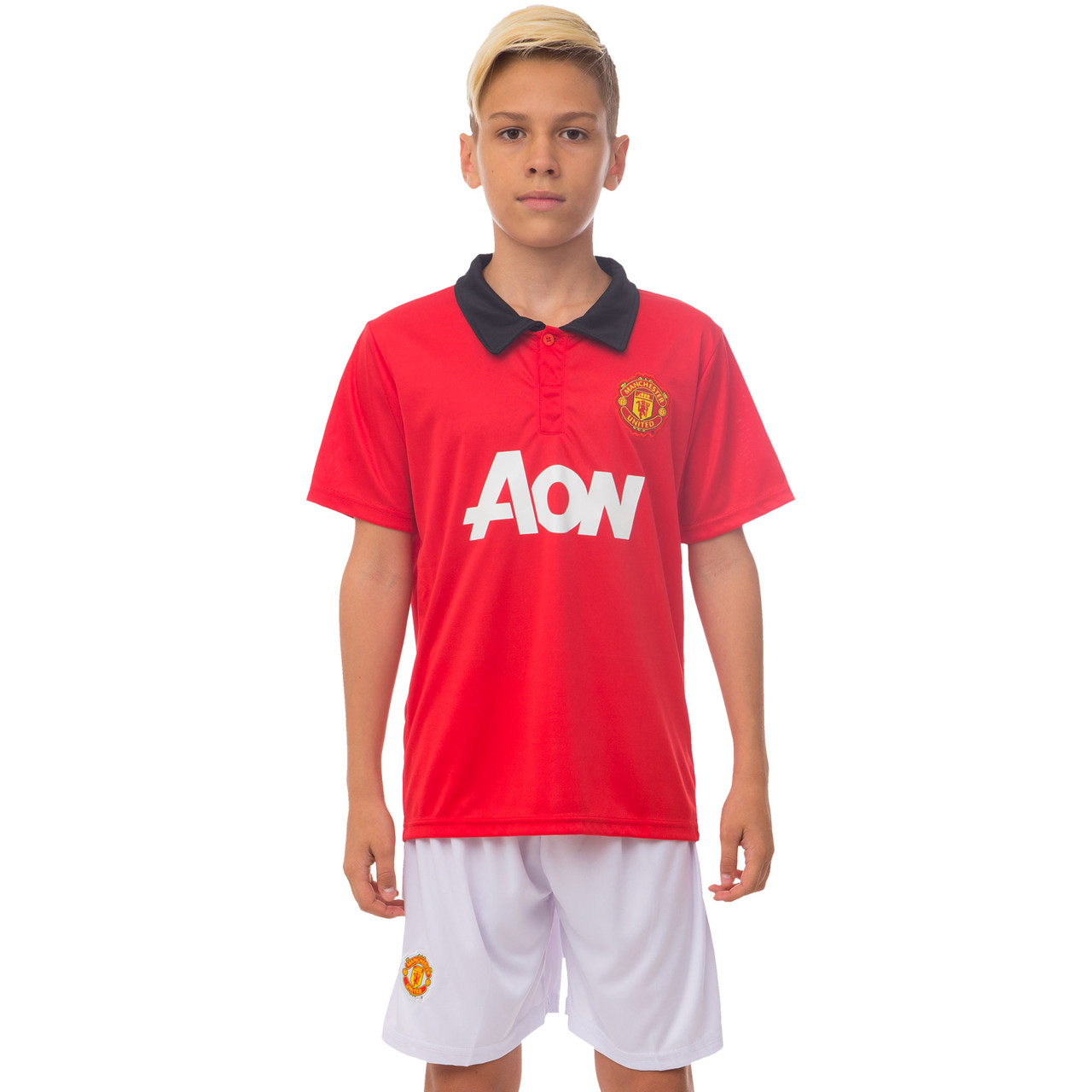 

Форма футбольная детская Manchester Манчестер Zelart Sport домашняя 3900-MAN L (28) рост 145-155 см