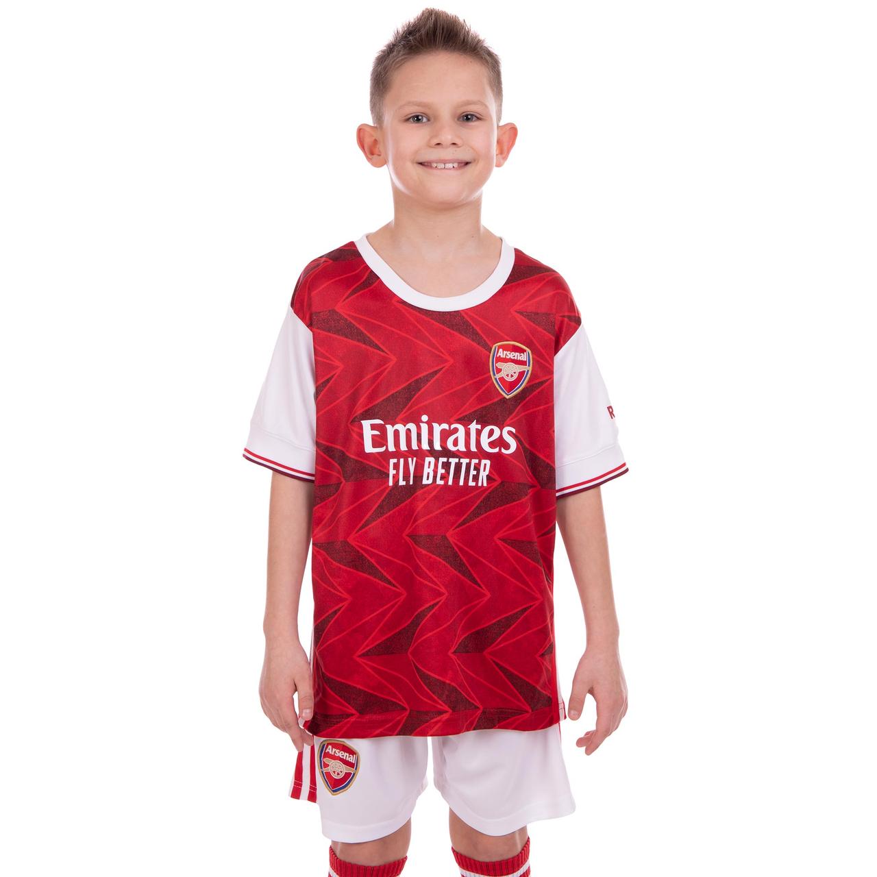 

Форма футбольная детская ARSENAL Арсенал Zelart Sport домашняя 2485 L (26) рост 140-145 см