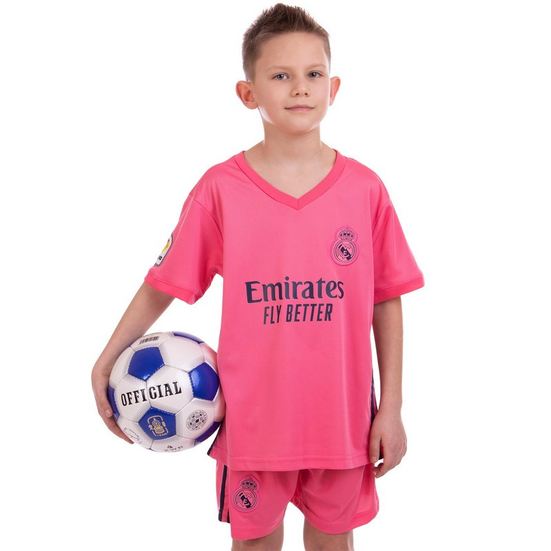 

Форма футбольная детская REAL MADRID Реал Мадрид Zelart Sport гостевая 2479 XL (28) рост 150-155 см