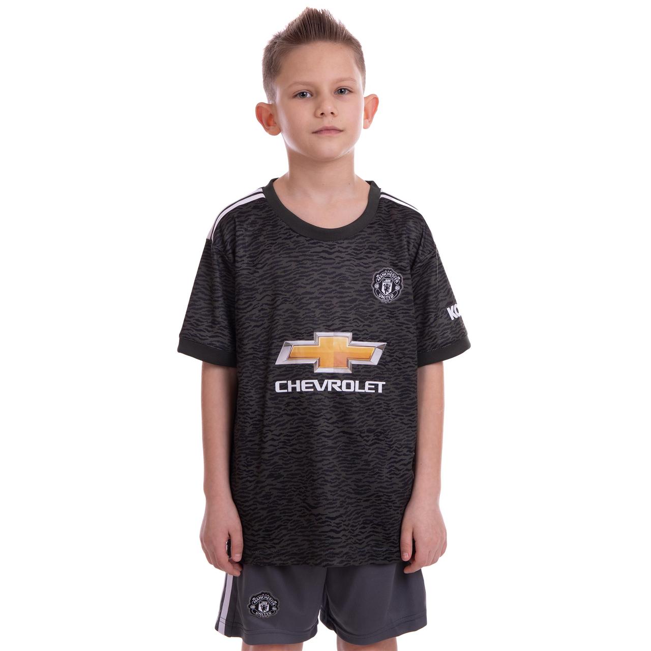

Форма футбольная детская MANCHESTER UNITED Манчестер Zelart Sport 2497 S (22) рост 120-125 см