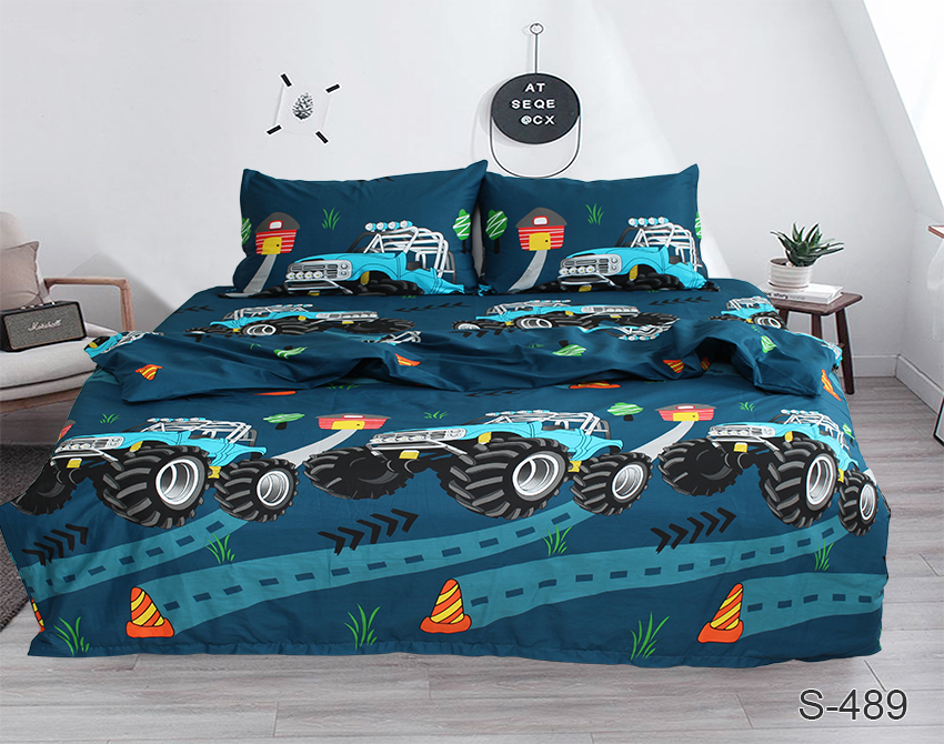 

Комплект постельного белья ТМ TAG сатин люкс 100% хлопок King Size S489