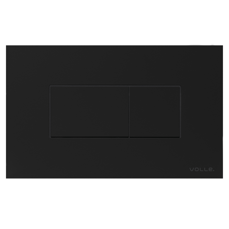 

Кнопка смыва VOLLE NEO черная soft-touch (221818)