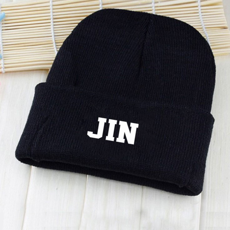 

Шапка Bioworld BTS с рисунком K-POP Jin Чин BTS Bulletproof Boy Чёрная (6942)