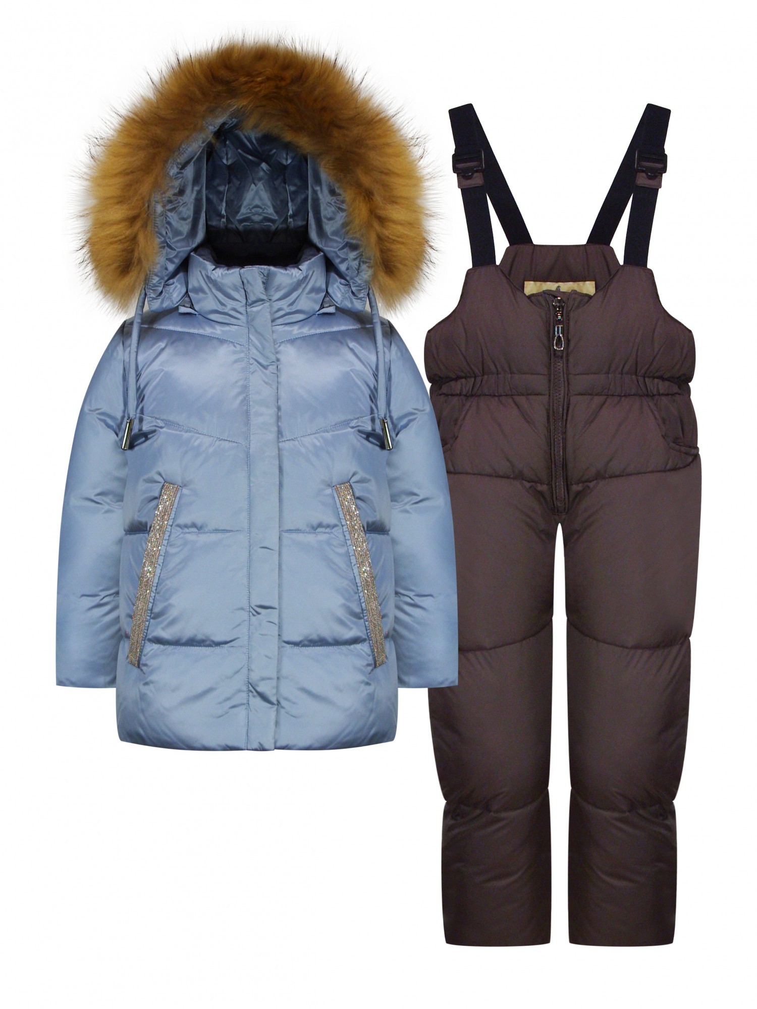 

Комплект (куртка + полукомбинезон) Lebo Junior 8968 86 см Голубой