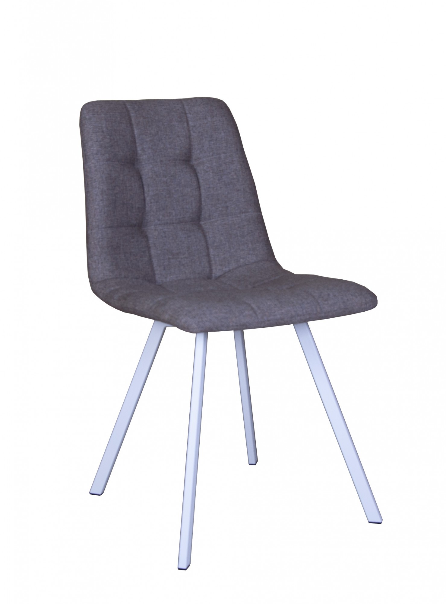 

Стул офисный Melbi коричневый + белый Сидней 01