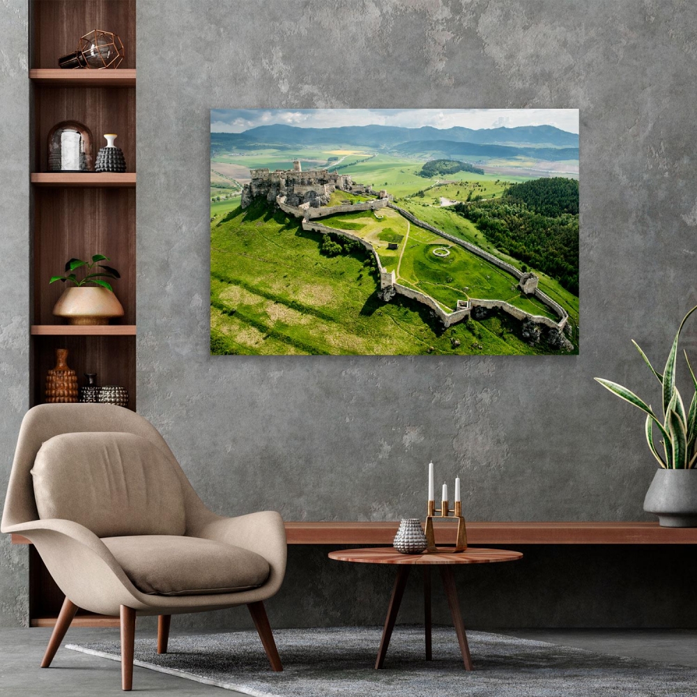 

Картина на холсте Архитектура Spis Castle 75х100 см.