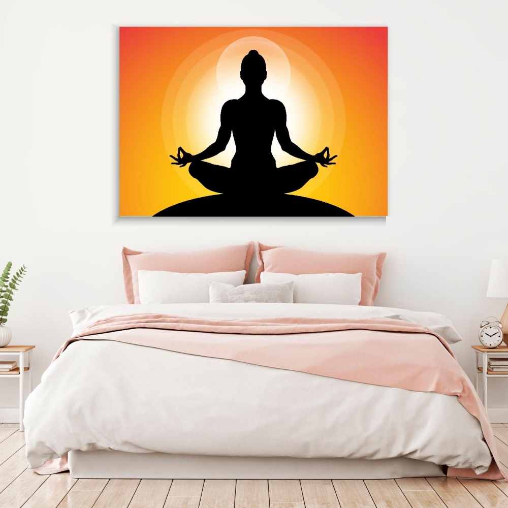 

Картина на холсте Йога и медитация Zen Meditation Peace 45х60 см.