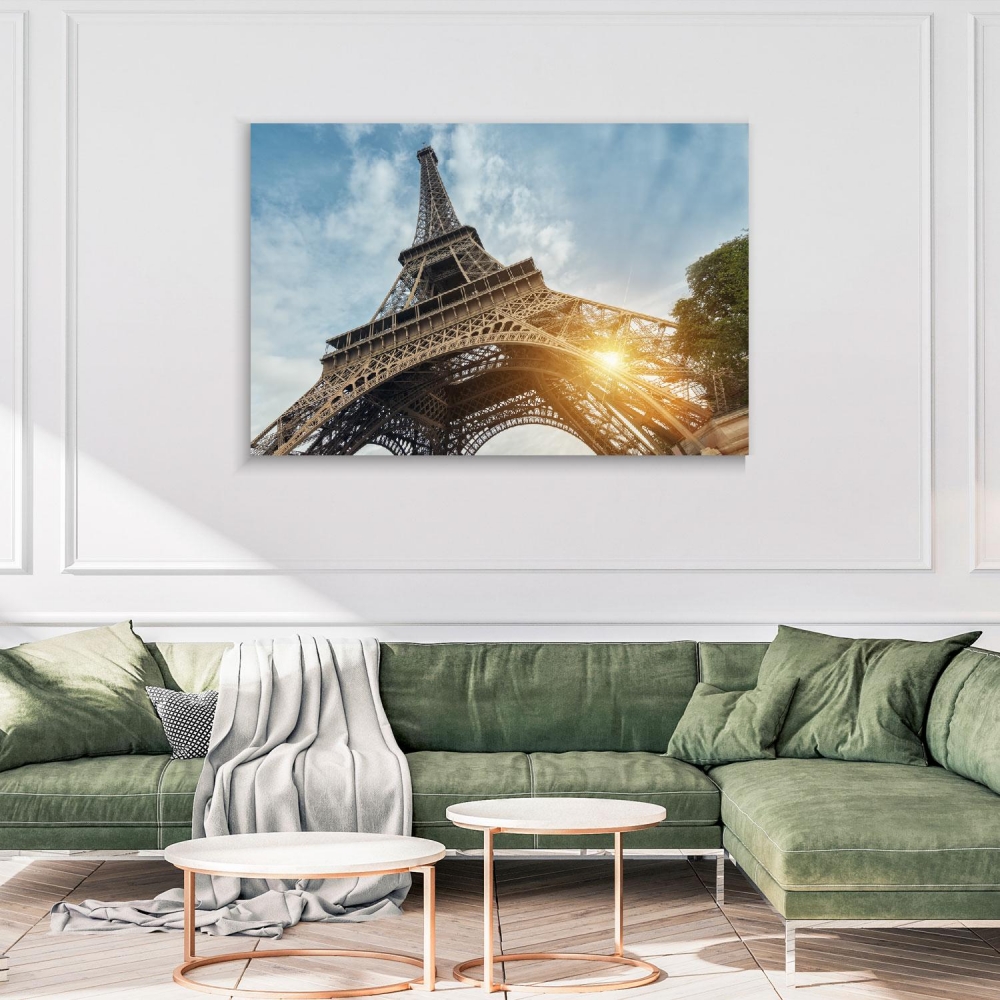 

Картина на холсте Архитектура Eiffel Tower Paris 50х65 см.