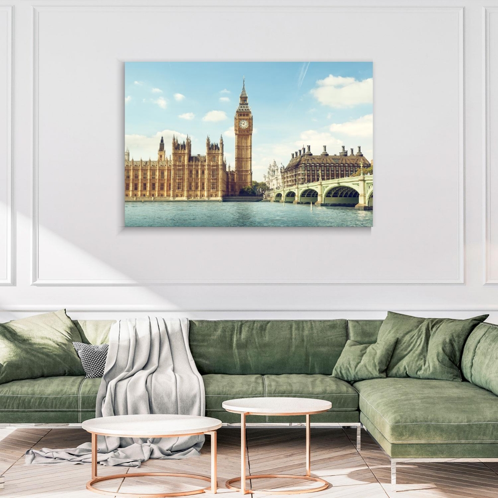 

Картина на холсте Архитектура Big Ben 50х65 см.