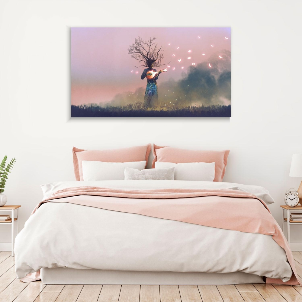 

Картина на холсте Мистика и фантастика Creature With Branches 40х80 см.