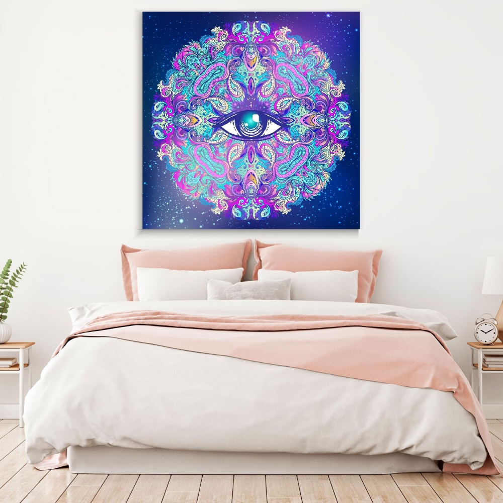

Картина на холсте Psy Art Mysticism And Alchemy 50х50 см.