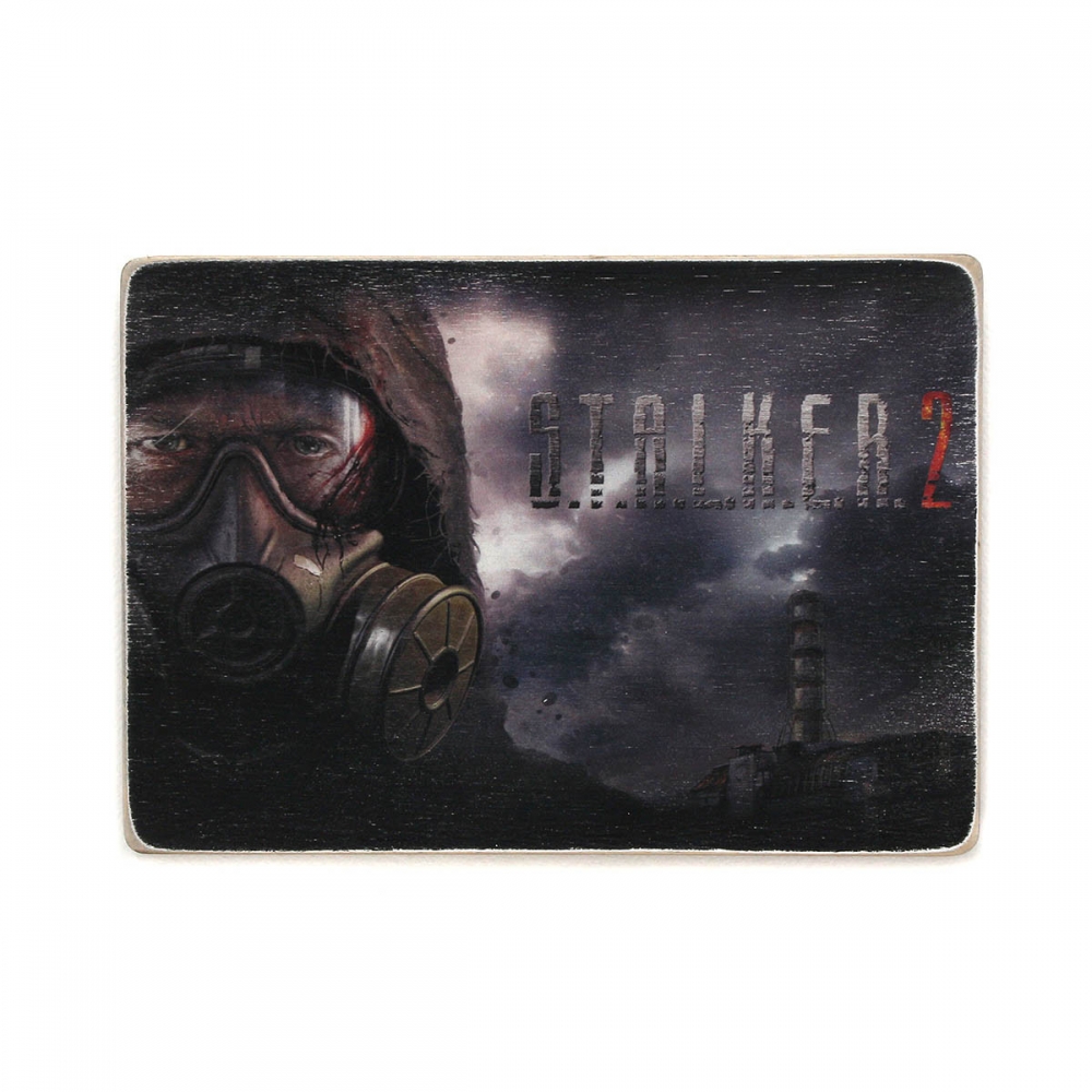 

Деревянный постер Видеоигры S.T.A.L.K.E.R.2. Сталкер 2. Горизонтальный арт А1