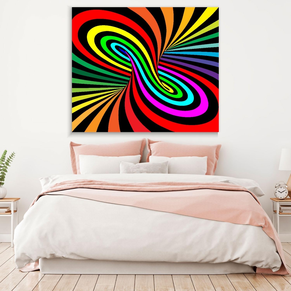 

Картина на холсте Psy Art Colorful Rainbow 70х70 см.