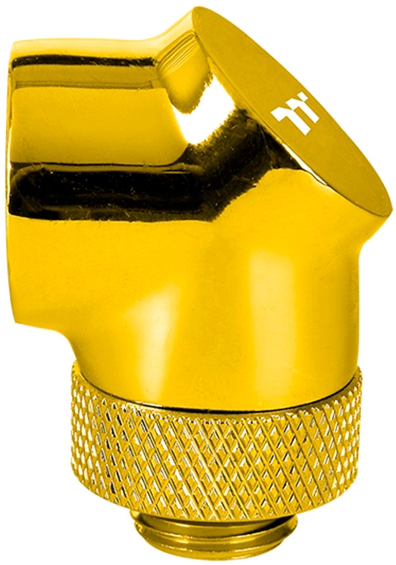 

Фитинг Thermaltake Pacific G1/4 90 Degree Adapter – Gold (CL-W268-CU00GD-A)