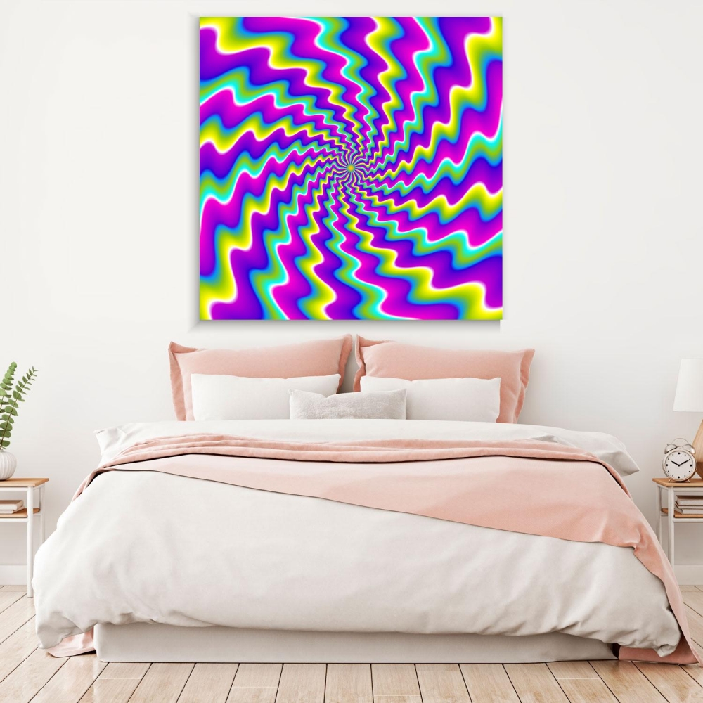 

Картина на холсте Psy Art Spin Illusion 70х70 см.