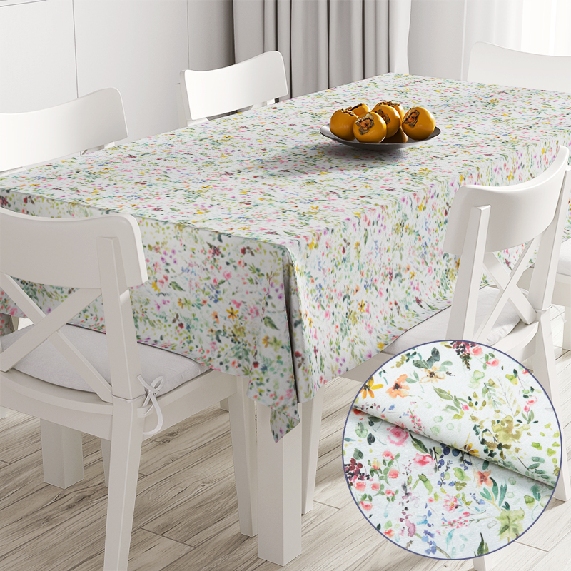 

Скатерть с акриловой пропиткой Small Flowers TT170067 100x140