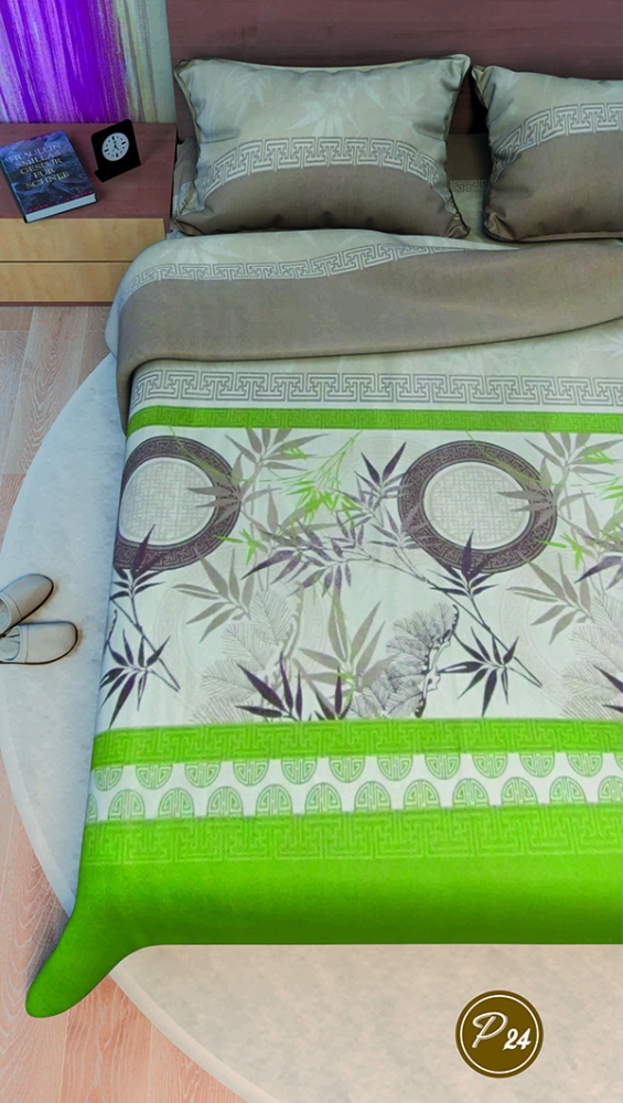 

Комплект постельного белья Leleka-textile семейный ранфорс арт.Р-24