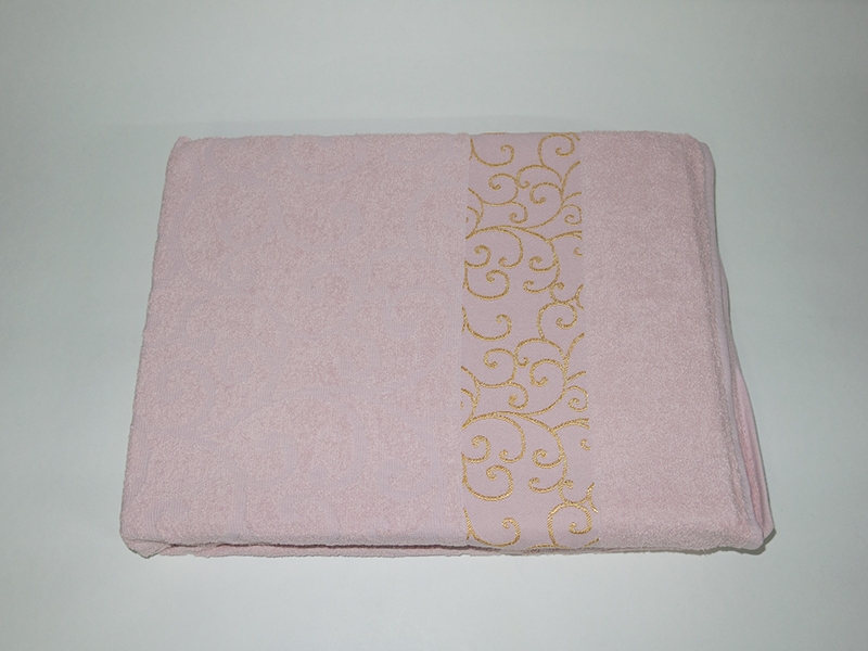 

Простынь Gulcan Cotton полуторная 160*220 см махровая арт.pike-gulcan-cotton-venzel-purple-light